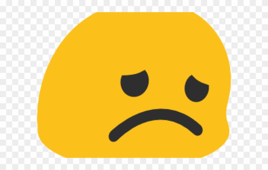 Emoji Face Clipart Disappointment - Dear Maut I Miss U - Png Download