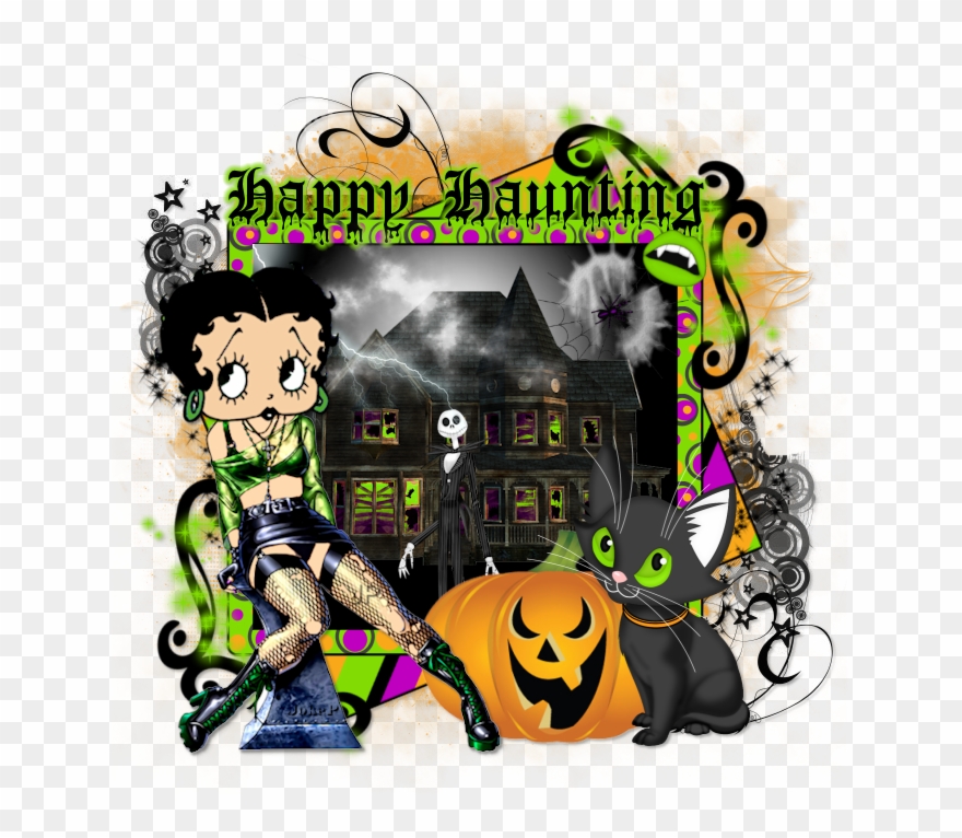 Betty Boop Halloween, Happy Halloween, Halloween Ideas, - Dog Clipart