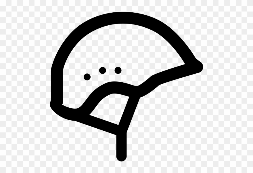 Helmet Rubber Stamp - Helmet Clipart