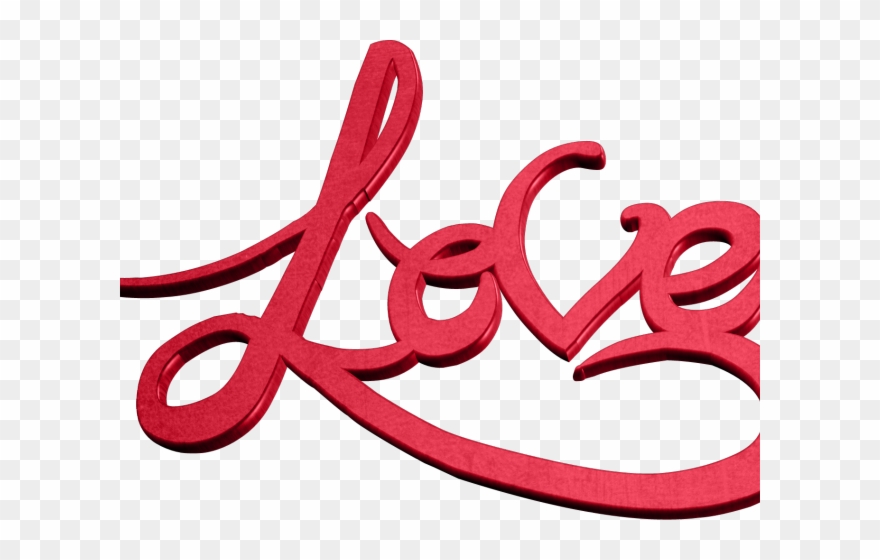Love Text Clipart Transparent Background - L Love You Babu - Png Download