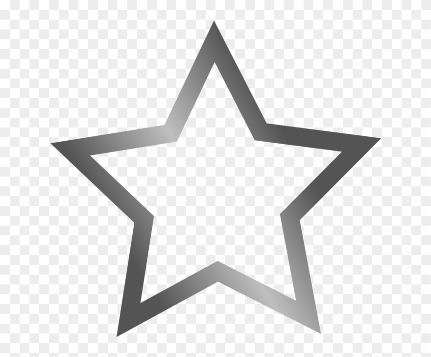 Outlined Star Icon Png Clip Arts Transparent Png