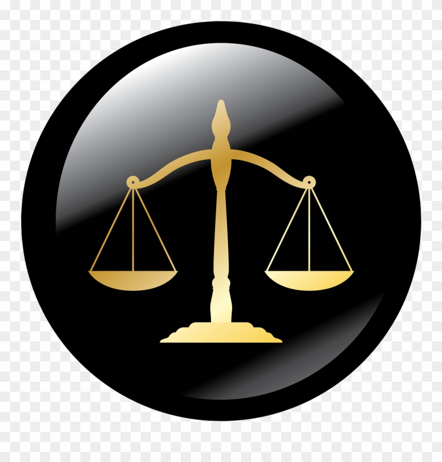 Standing Up For Justice - Simbolo De Derecho Abogado Clipart