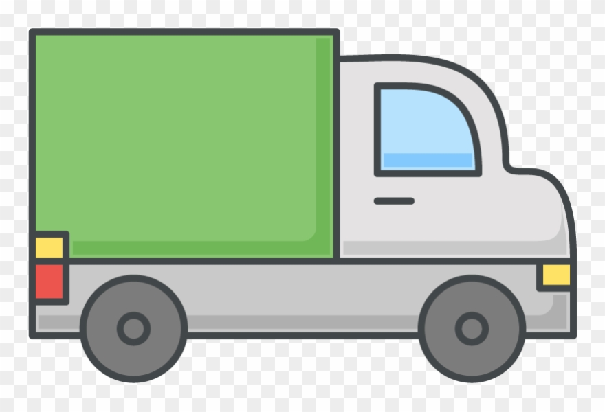 Delivery Clipart Commercial Vehicle - Png Download