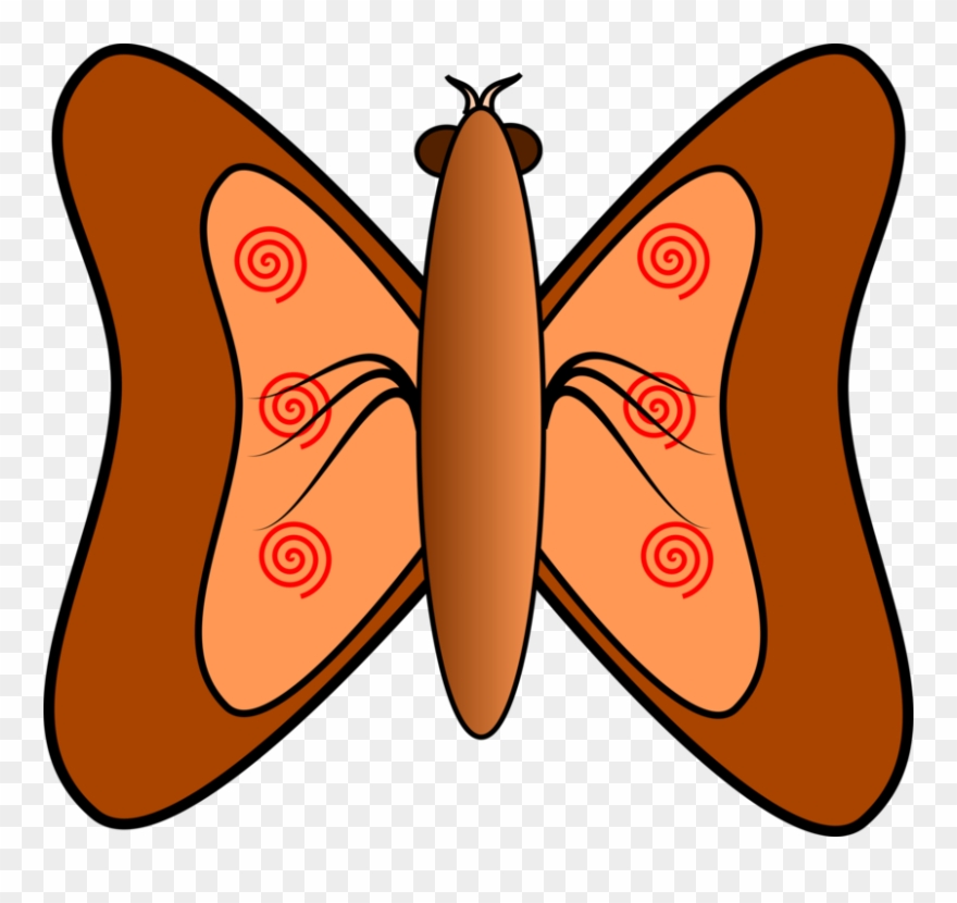 Monarch Butterfly Insect Brush-footed Butterflies Arthropod - Butterfly Clipart