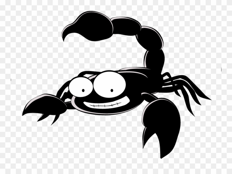 Drawing Scorpion Cartoon Svg Free Stock - Insect Clipart