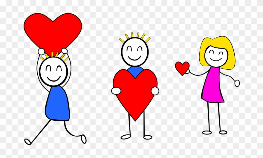 Love For Disciplining A Child With Adhd - Heart Man Png Clipart