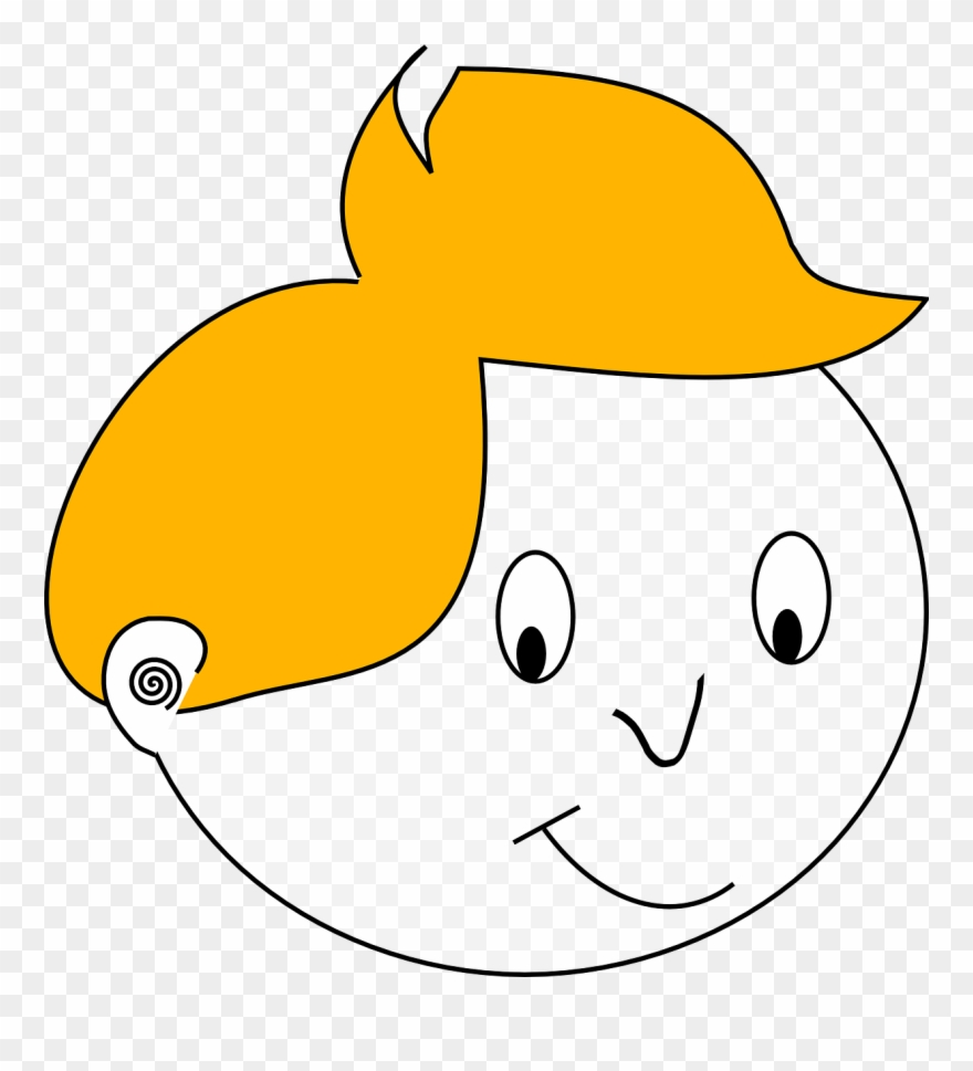 Boy Child Face - Cabeça Criança Png Clipart
