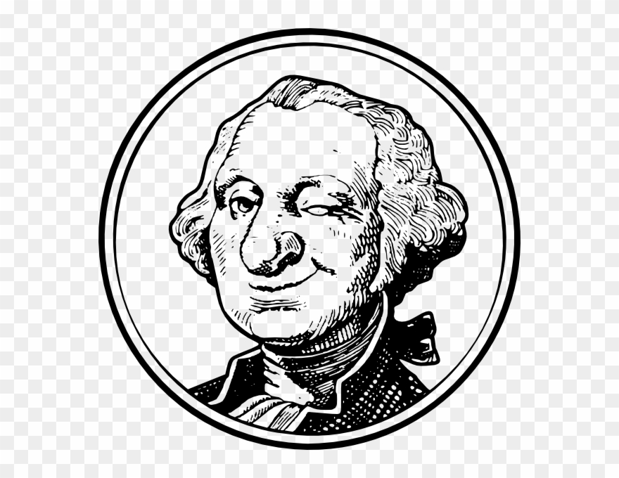 George Washington Funny Cartoon Clipart