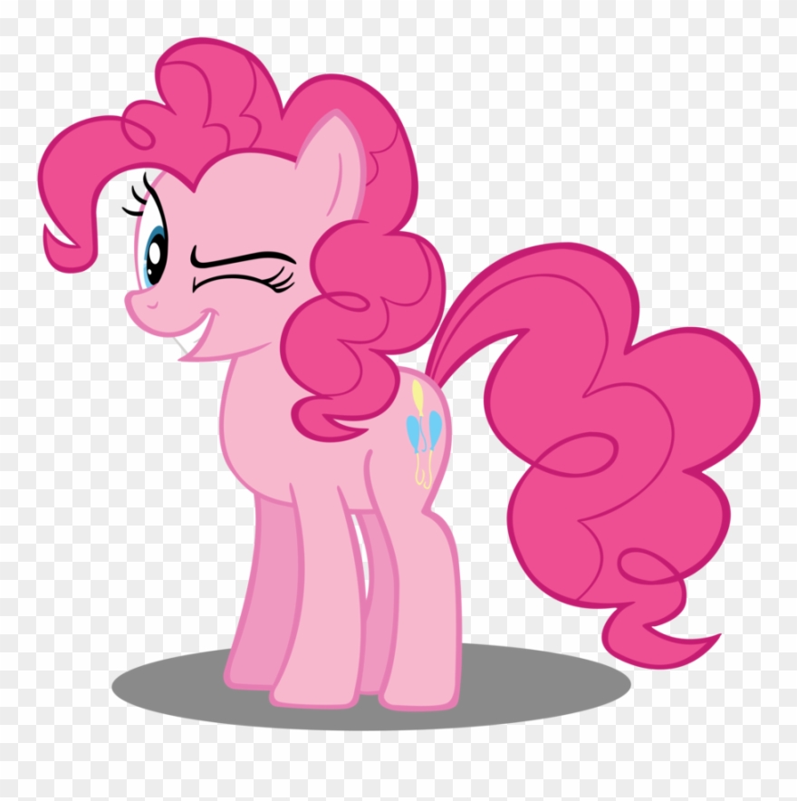Fanmade Pinkie Pie Wink Vector - Mlp Pinkie Pie Clipart