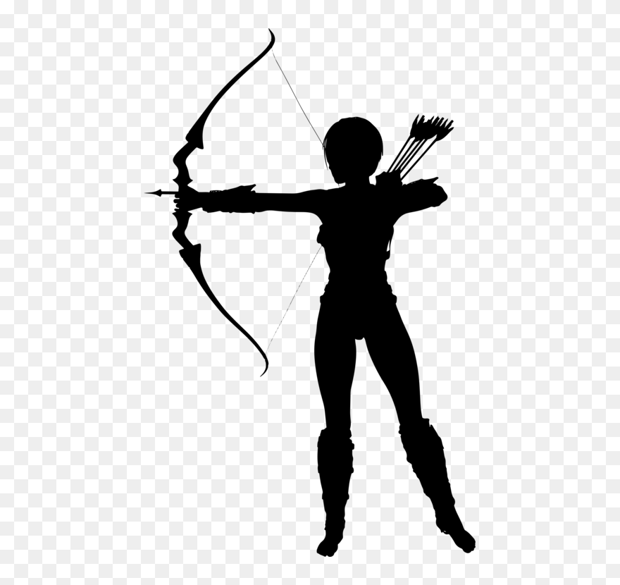Download Image Result For Warrior Woman Silhouette Clip Art Archer