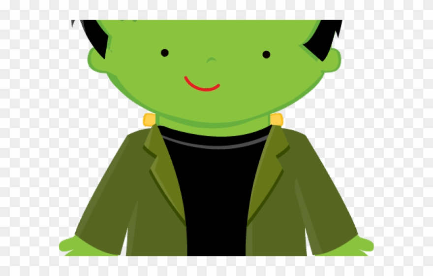 Cute Clipart Frankenstein - Halloween Frankenstein Clipart - Png Download