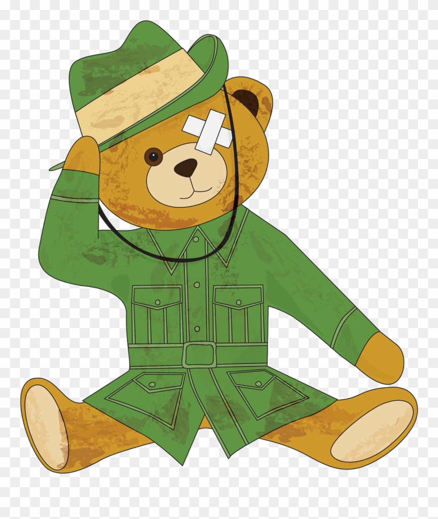 The Anzac Ted Clipart Png Download 750411 Pinclipart