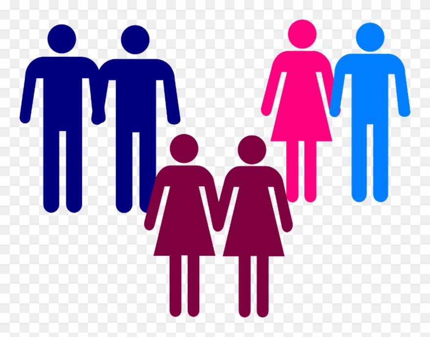 This Table Package Showing Household Characteristics - Gay And Straight Couples Clipart