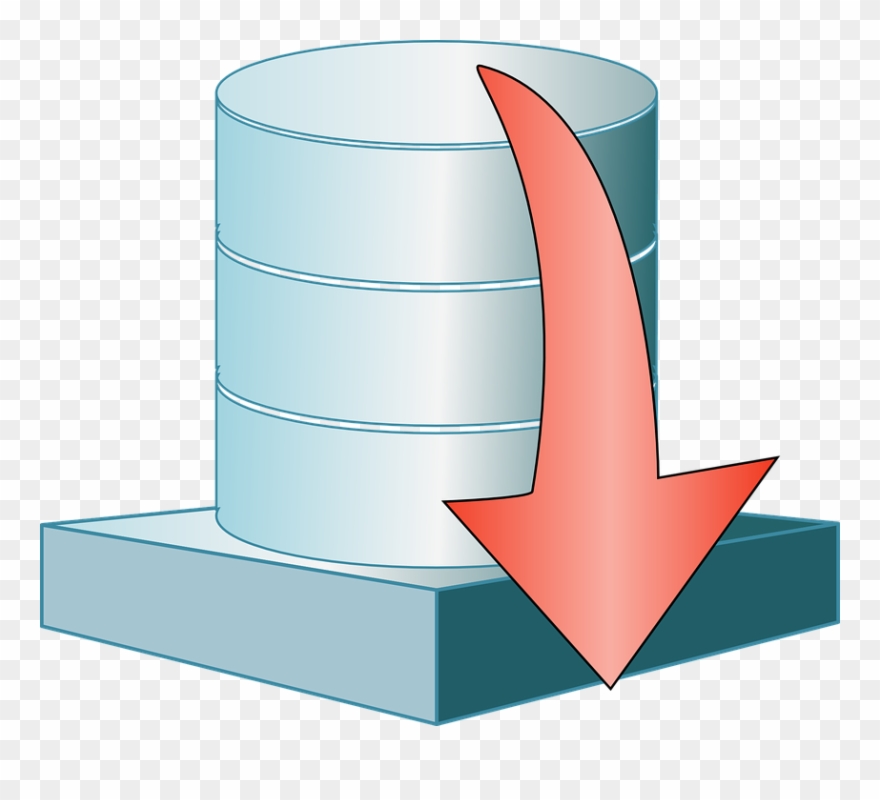 Idaho Implemented A New Math Initiative In 2008, Spending - Database Icon Clipart