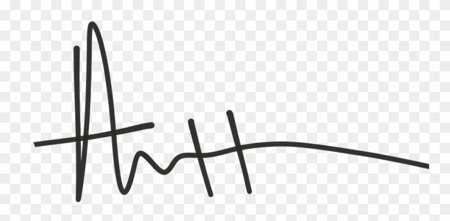 Signature Clipart