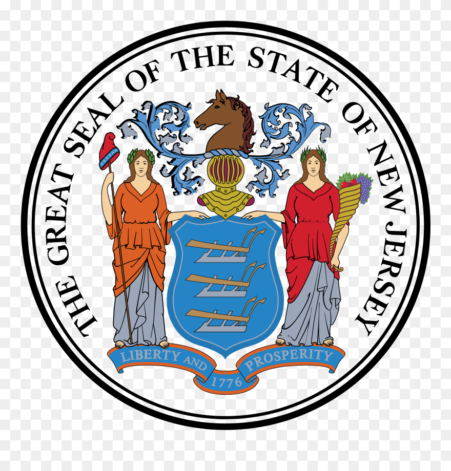 The Future Civic Leaders Club Is An Extracurricular - New Jersey Seal Clipart