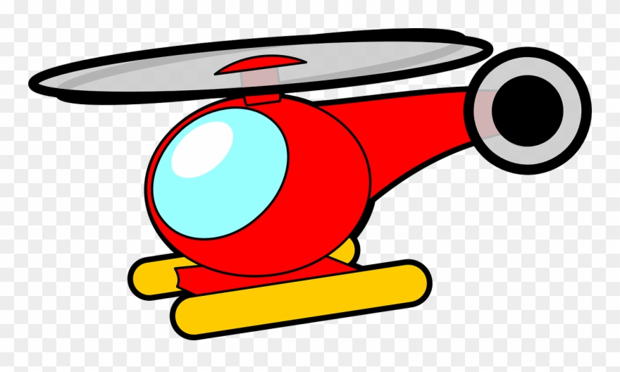 Free To Use &, Public Domain Helicopter Clip Art - Toy Helicopter Clipart - Png Download