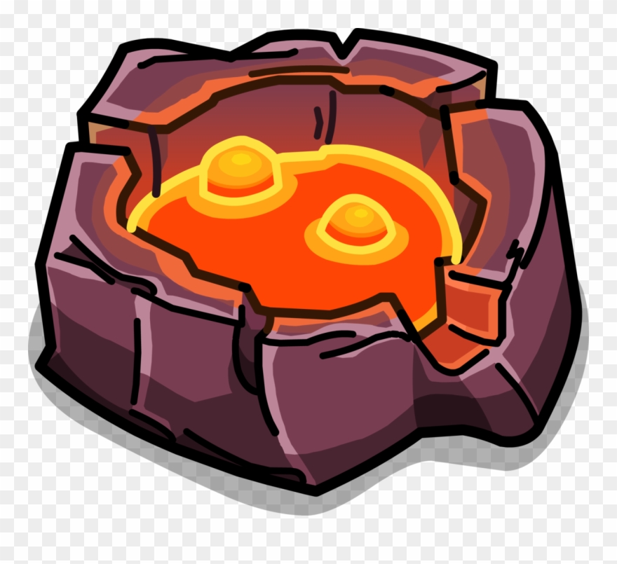 Lava Puddle Sprite - Lava Clipart
