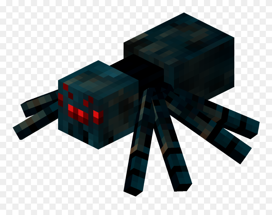 Cave Spider Official Minecraft Wiki Birthday Clip Art - Minecraft: Diary Of A Minecraft Spider - Png Download