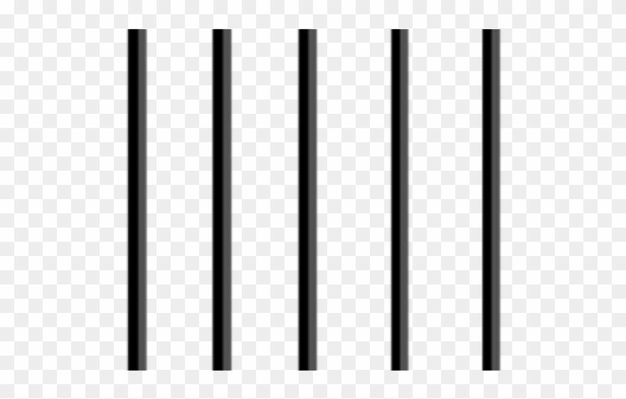 Black And White Jail Bars Clipart