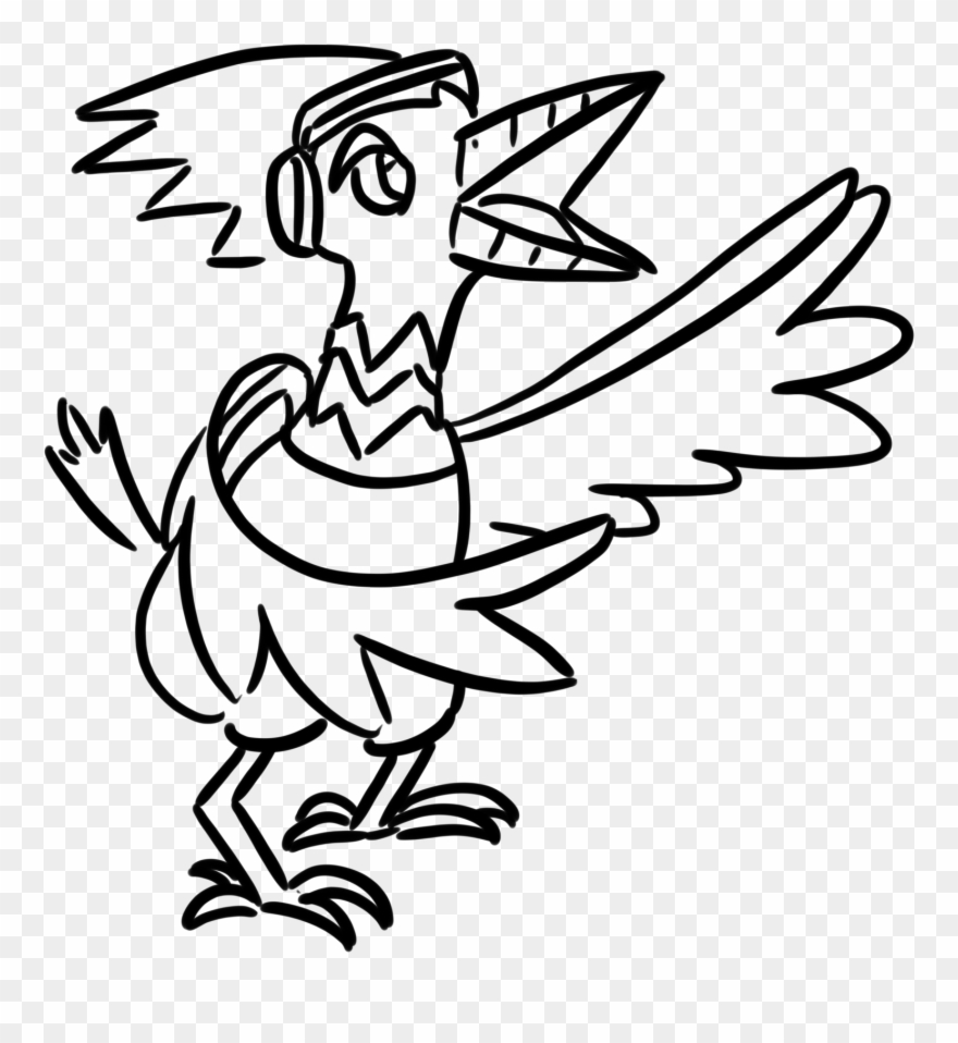 View Trump Beak , - Sketch Clipart