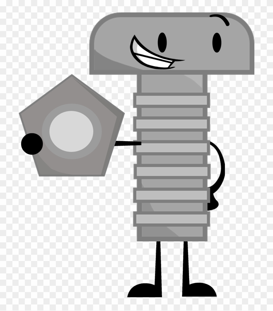 Nuts Clipart Bolt - Bolt - Png Download