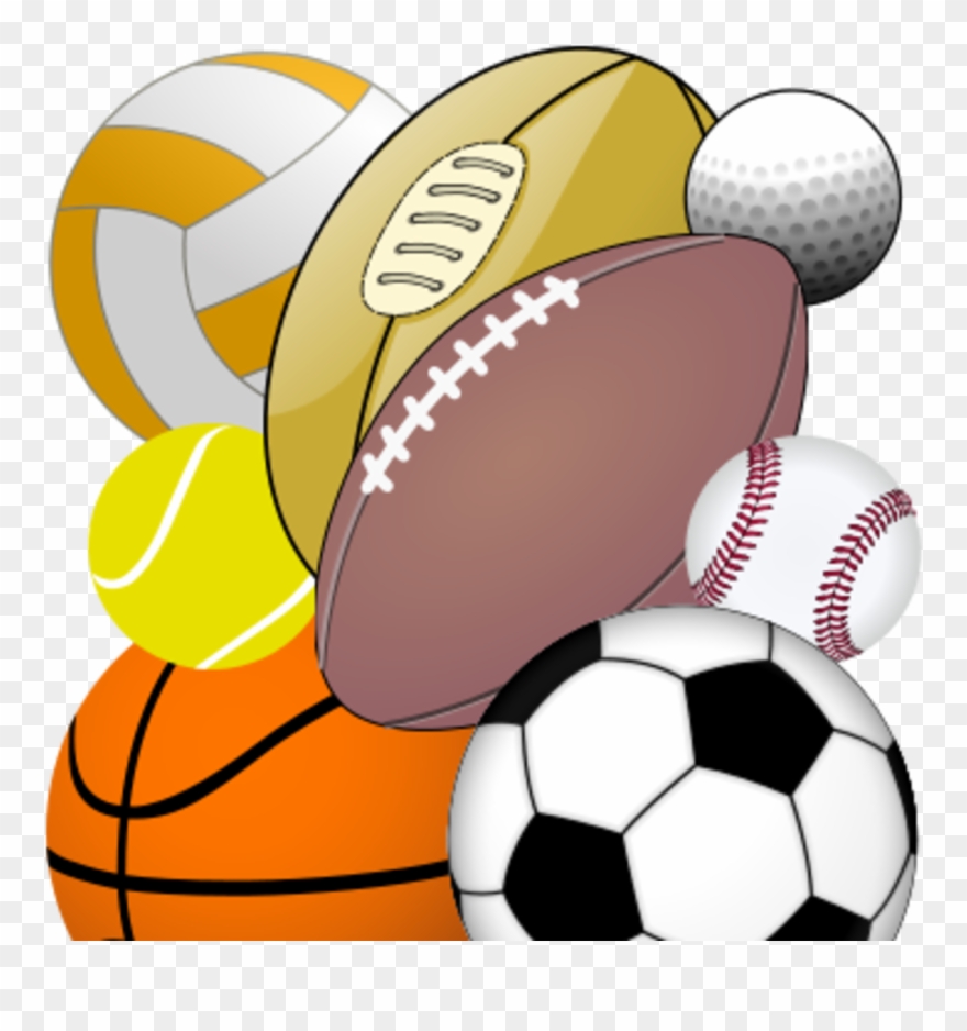 Sports Equipment Clipart Physical Education - Sport Balls Clipart Png Transparent Png