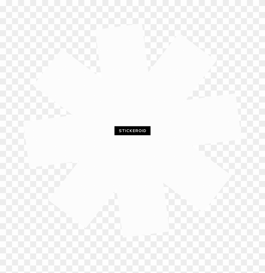 Black And White Shooting Star Clipart - Red Hot Chili Peppers - Png Download