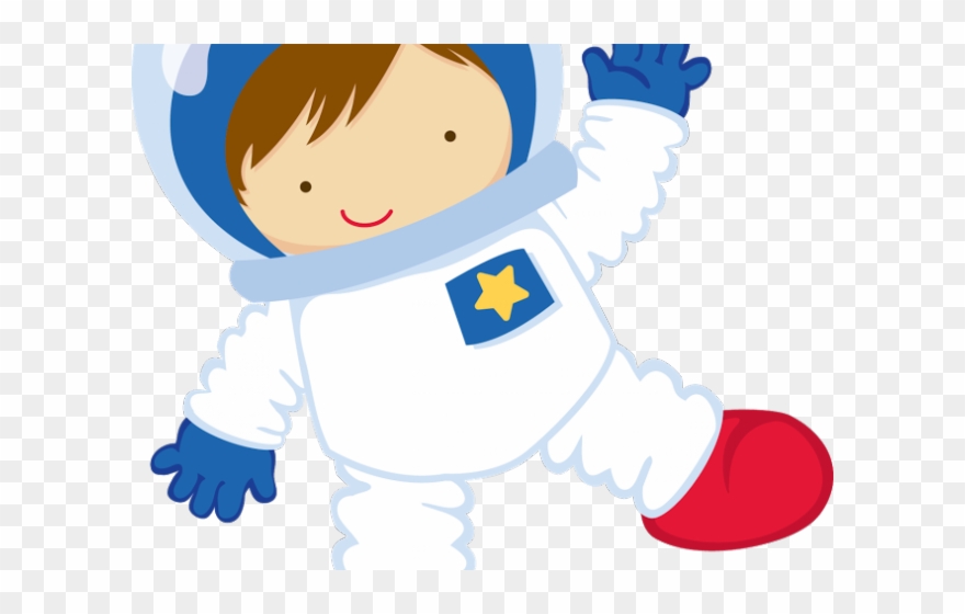 Astronaut Clipart Baby - Space Invitations - Png Download