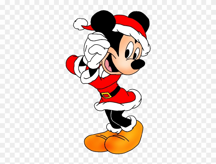 Mickey Mouse Xmas Clip Art Images - Mickey Mouse Christmas Characters - Png Download