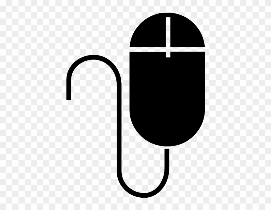 Black Computer Mouse - Computer Mouse Clipart