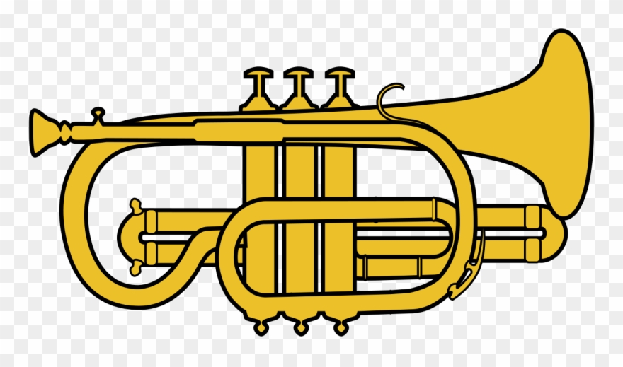 Cornet À Pistons - Clip Art Cornet - Png Download