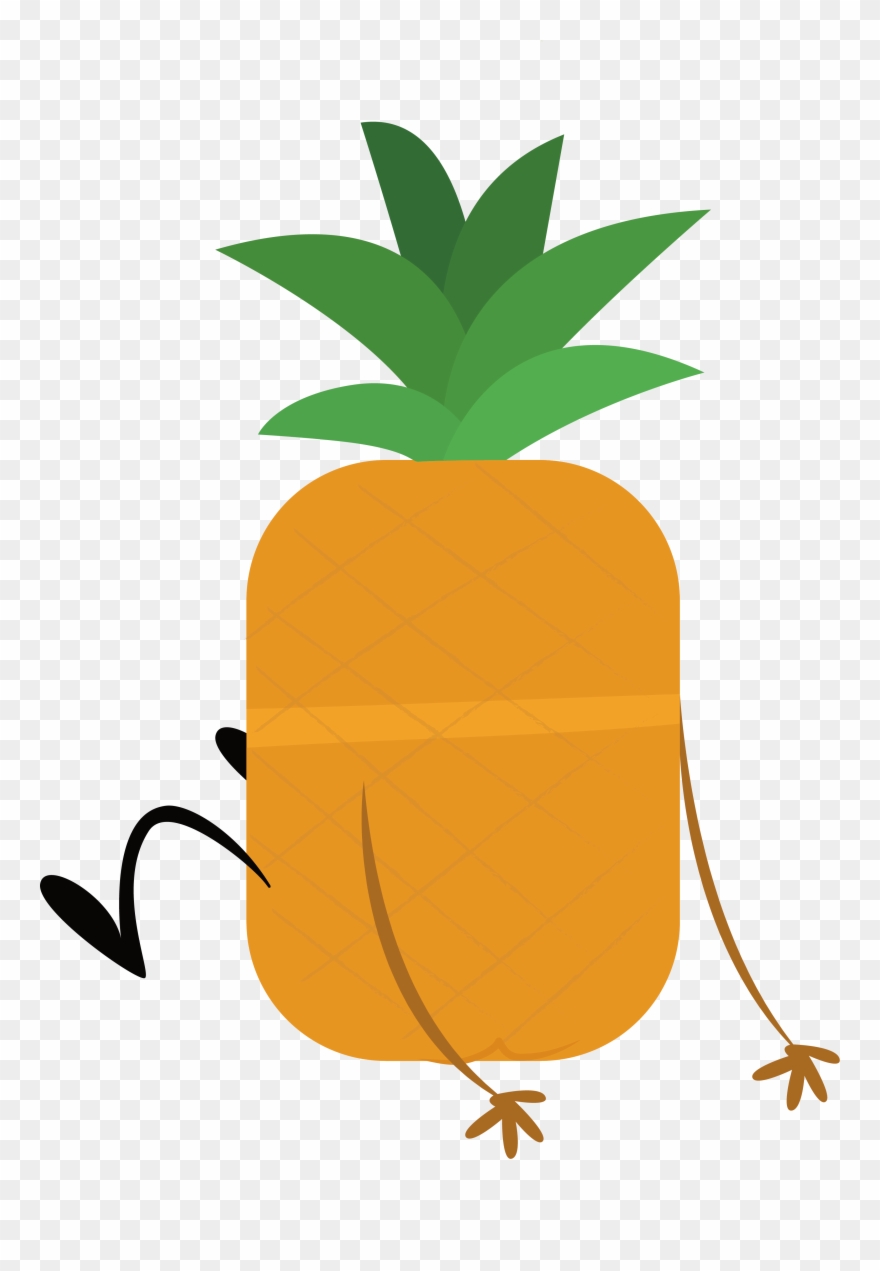 Pineapple The Confused Transprent Png Free Download - Pineapple Drawing Clipart