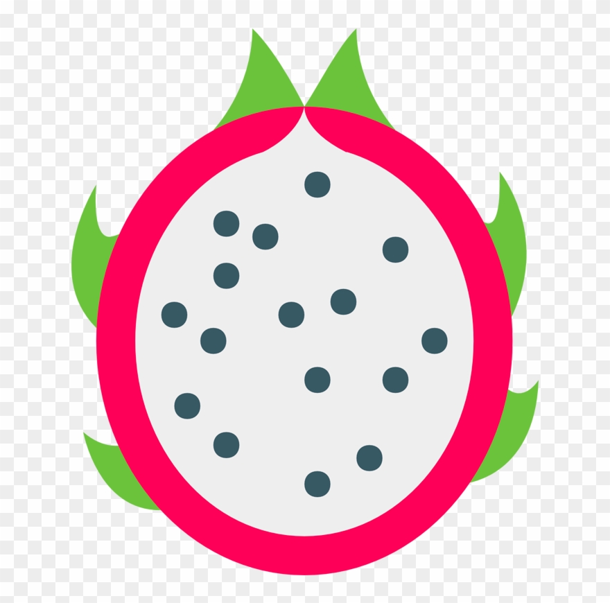 Realistic Clipart Fruit - Pitaya - Png Download