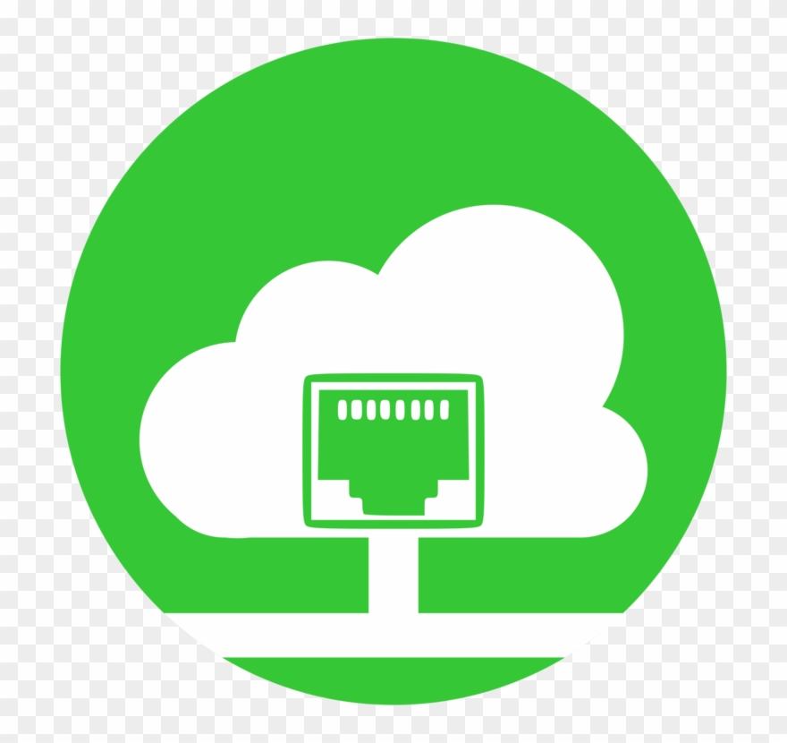 Ethernet Cloud Computing Computer Network Computer - Cloud Computing Green Light Icon Transparent Background Clipart