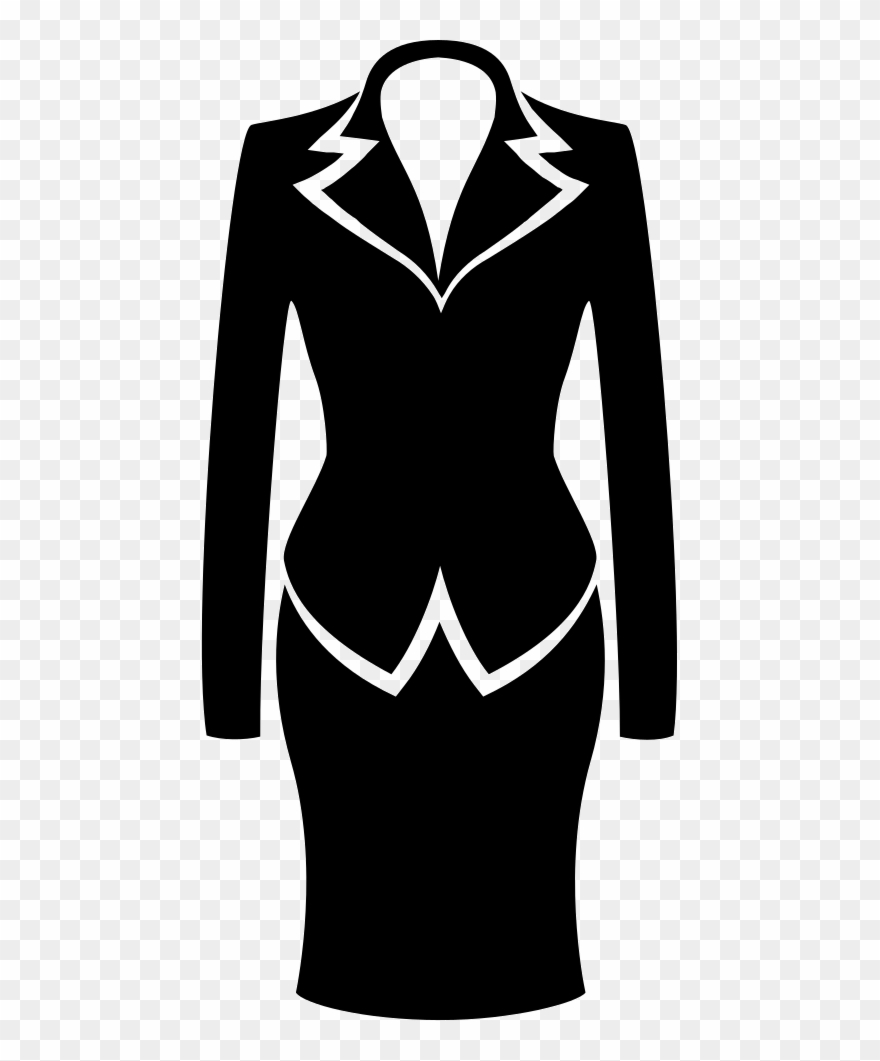 Png File - Business Clothes Icon Clipart