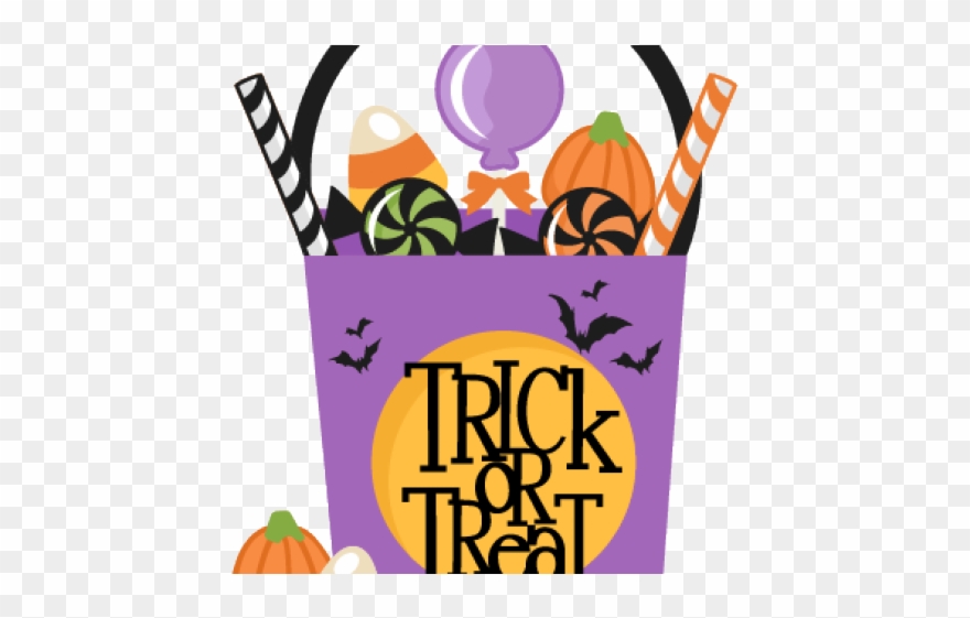 Clipart Trick Or Treat - Png Download