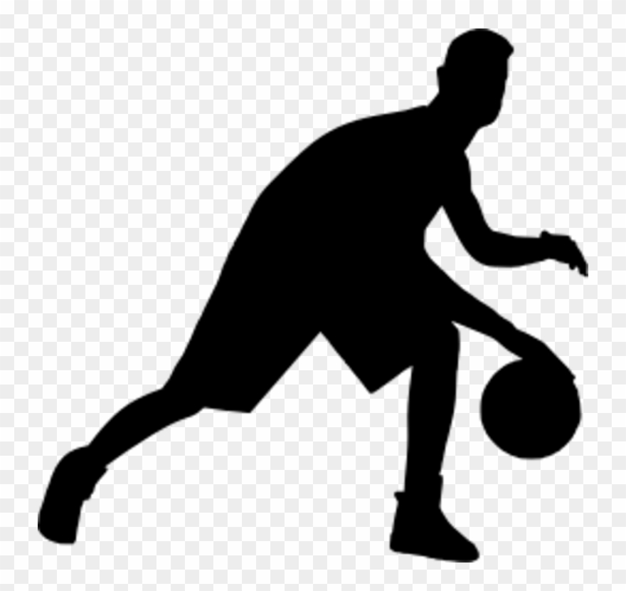 Basketball Player Sports Women Basketball - Sports Basketball And Football Clipart - Png Download