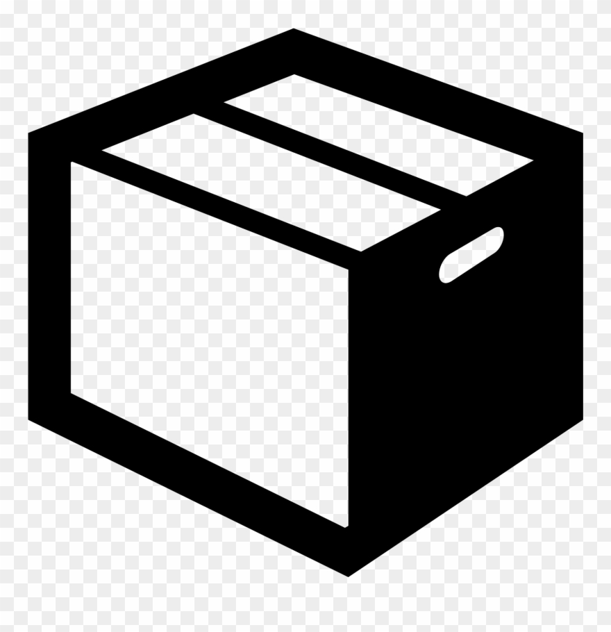 Vector Hamburger Box Design - Box Icon Png Clipart