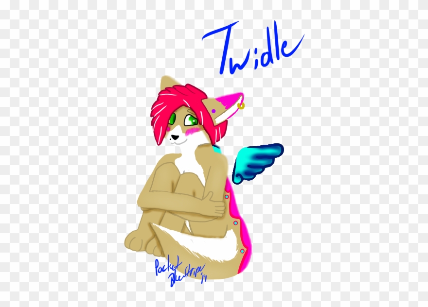Shy Angel Art Trade With Twidle - Cartoon Clipart
