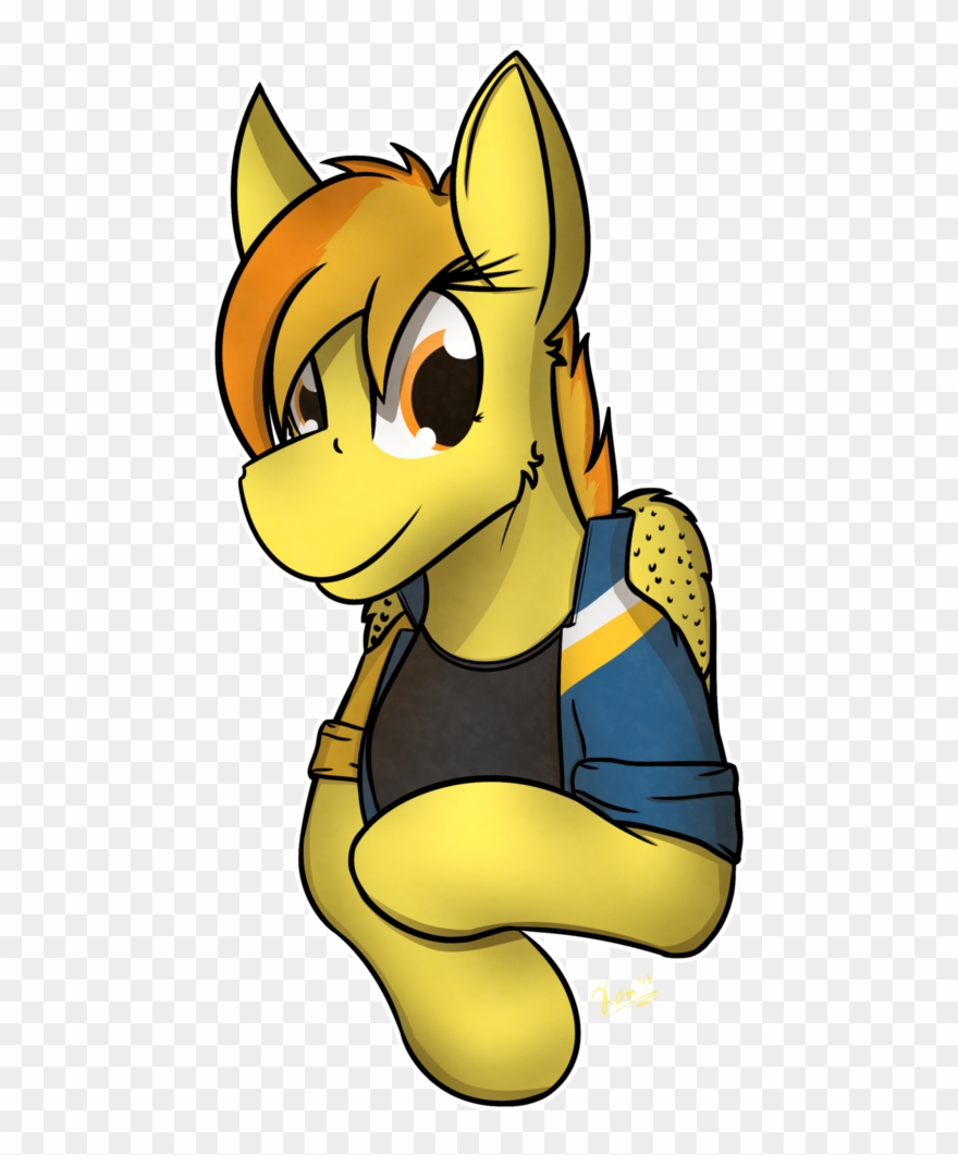 Kamithepony, Background Pony, Brushed Mane, Bust, Clothes, - Cartoon Clipart