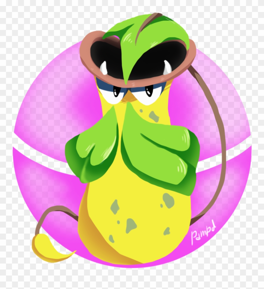 Shy Victreebel - Cartoon Clipart