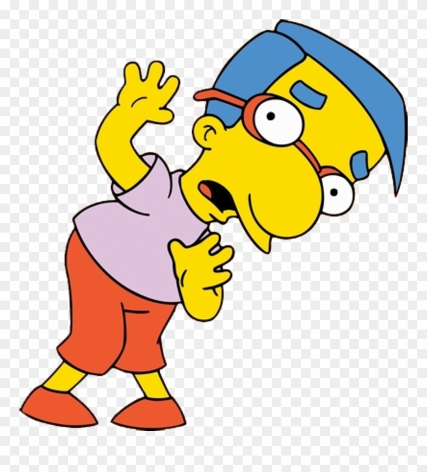 Follow - Milhouse Van Houten Clipart