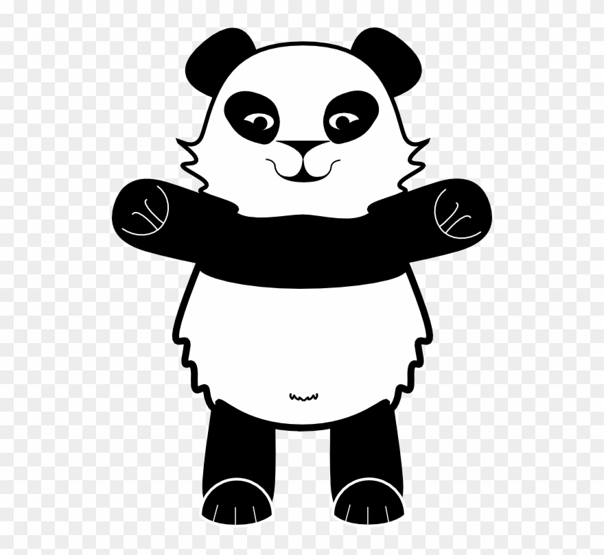 Panda-pandaface - - Cartoon Clipart