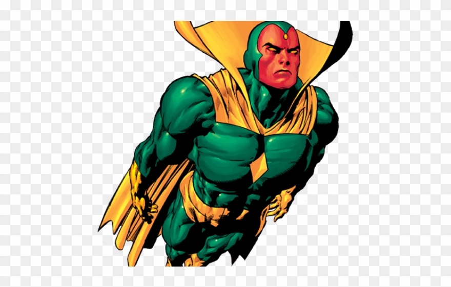 Marvel Vision Clipart Avengers Earth's - Avengers 2 Vin Diesel - Png Download
