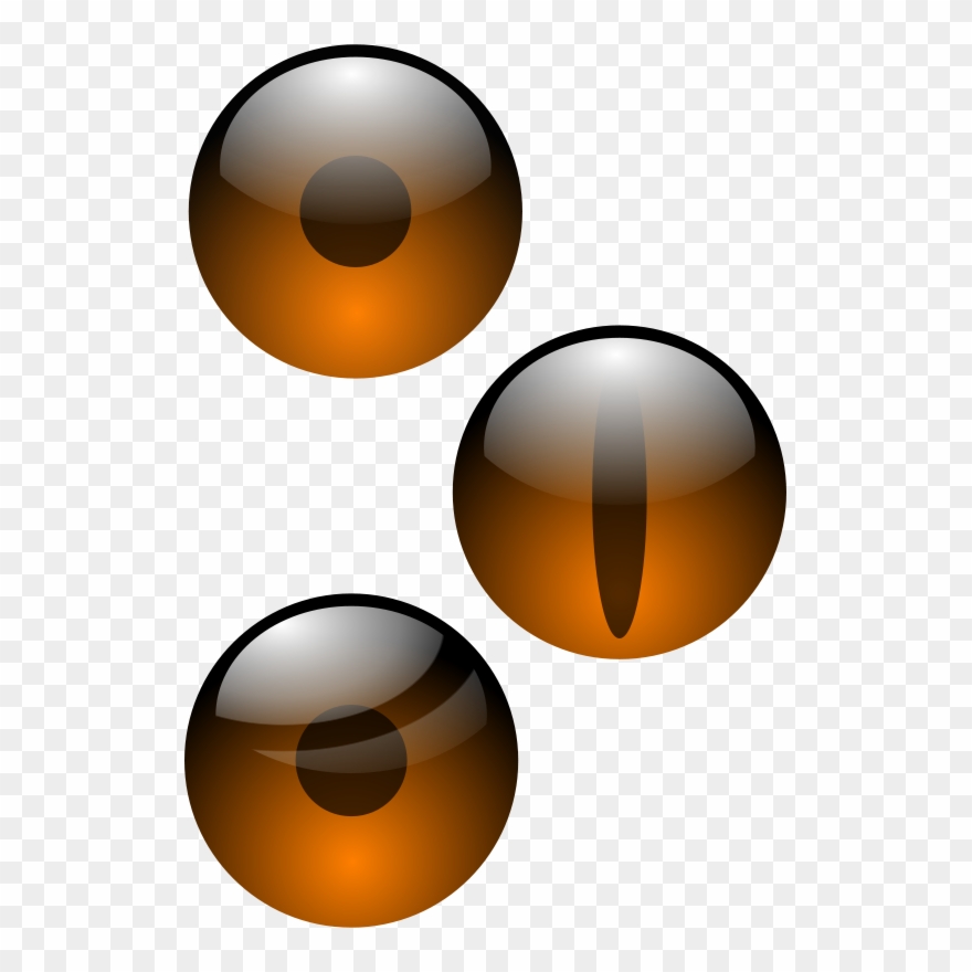 Free Three Eyes - Clip Art - Png Download
