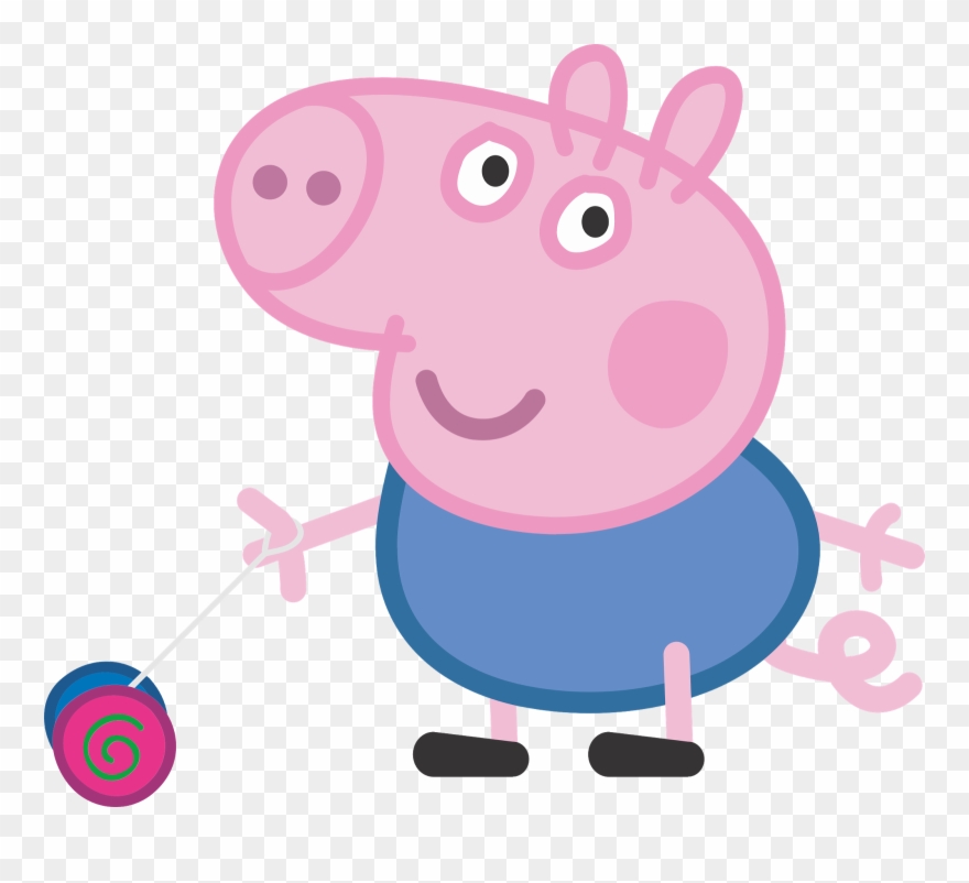 George Pig Pepa Pinterest - Peppa Pig Characters Png Clipart