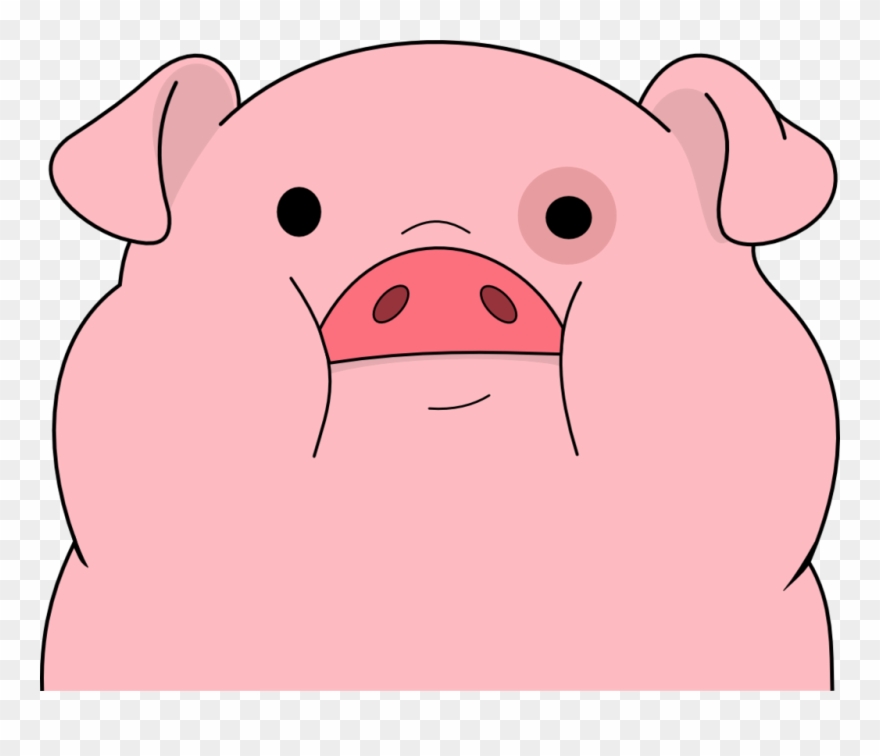 Shy Clipart Piglet - Gravity Falls Pig Png Transparent Png
