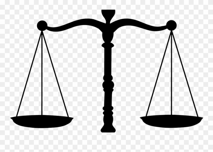 Lawyer Symbol Clip Art - Justice Weighing Scale Png Transparent Png