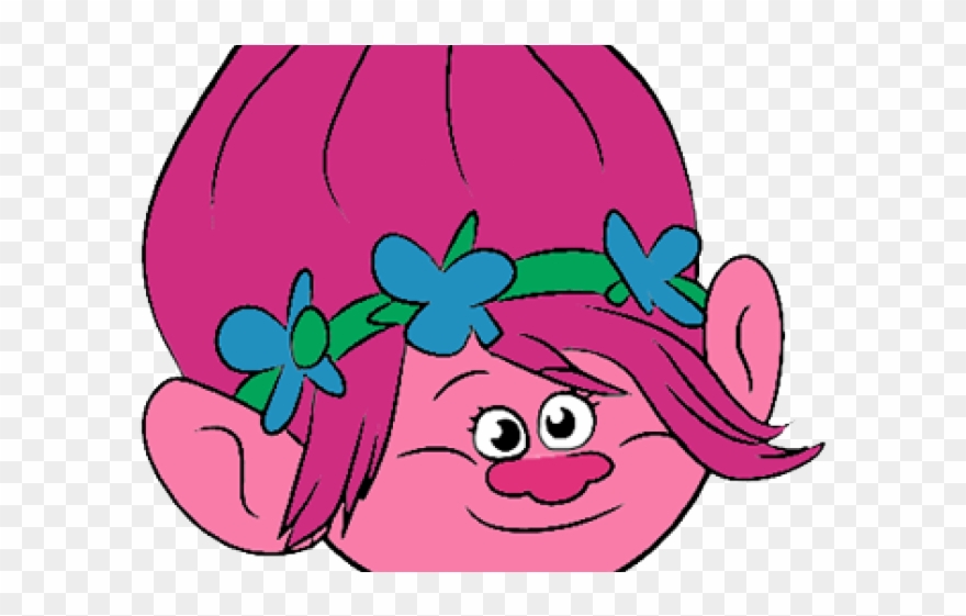 Poppy Clipart Transparent Background - Poppy Troll Clipart - Png Download